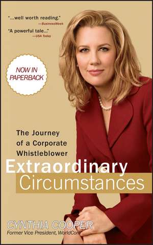 Extraordinary Circumstances de Cynthia Cooper