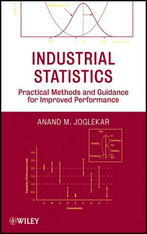 Industrial Statistics de Anand M Joglekar