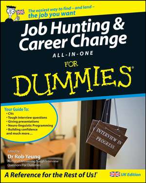 Job Hunting and Career–Change All–In–One For Dummies de R Yeung