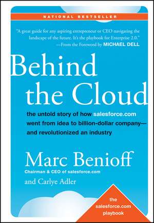 Behind the Cloud de Marc Benioff