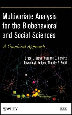 Multivariate Analysis for the Biobehavioral and Social Sciences – A Graphical Approach de BL Brown