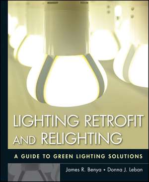 Lighting Retrofit and Relighting – A Guide to Green Lighting Solutions de JR Benya