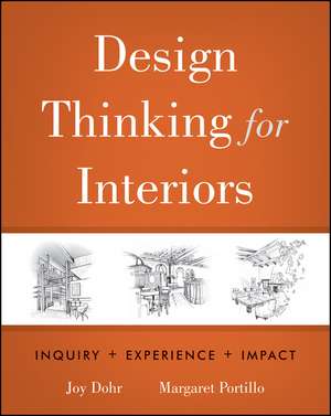 Design Thinking for Interiors de Joy H Dohr