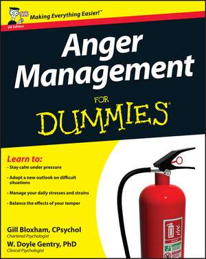 Anger Management For Dummies UK edition de G Bloxham