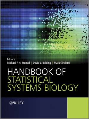 Handbook of Statistical Systems Biology de M Stumpf