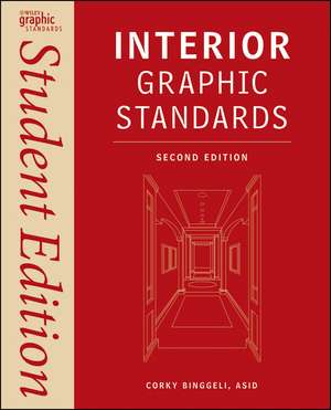 Interior Graphic Standards 2nd Student Edition de C Binggeli