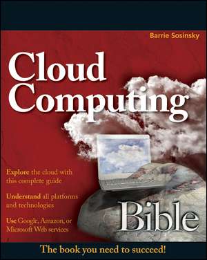 Cloud Computing Bible de B Sosinsky