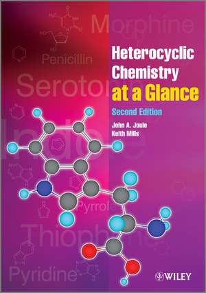 Heterocyclic Chemistry at a Glance 2e de JA Joule