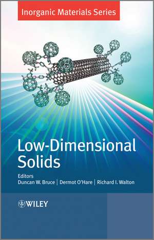 Low–Dimensional Solids de DW Bruce