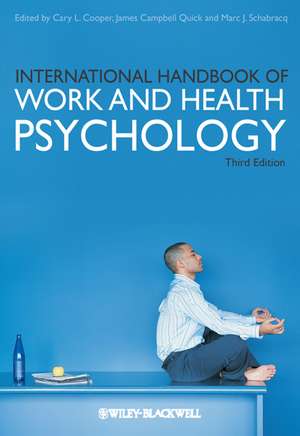 International Handbook of Work and Health Psychology 3e de . Cooper