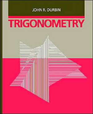 Durbin, J: Trigonometry