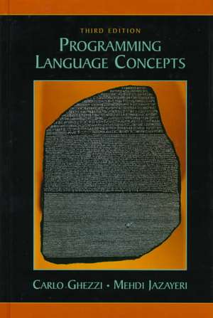 Programming Language Concepts de Carlo Ghezzi