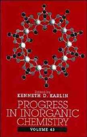 Progress in Inorganic Chemistry V43 de KD Karlin