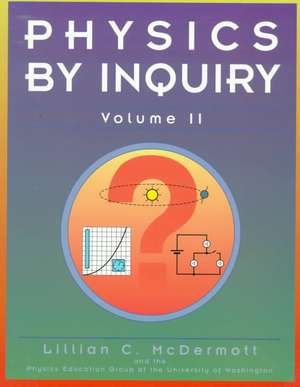 Physics by Inquiry Vol 2 de Mcdermott