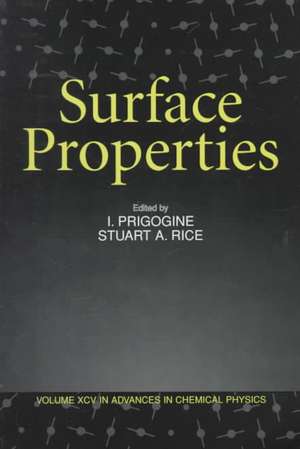 Surface Properties V95 de I Prigogine