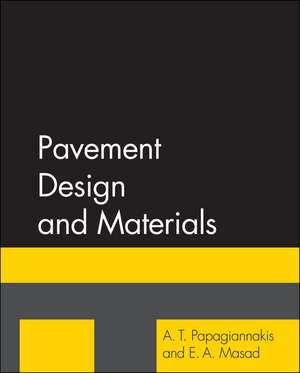 Pavement Design and Materials de AT Papagiannakis