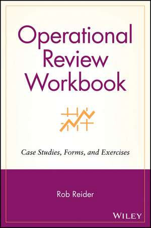 Operational Review Workbook de Rob Reider