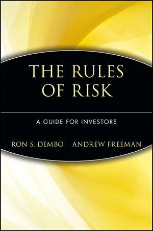 Seeing Tomorrow – Rewriting the Rules of Risk de RS Dembo