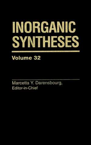 Inorganic Syntheses V32 de MY Darensbourg