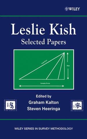 Leslie Kish de Graham Kalton