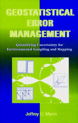 Geostatistical Error Management de Jeffrey C. Myers