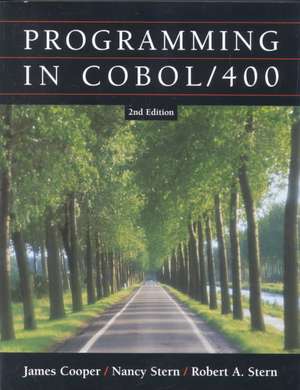 Structured COBOL Programming for the AS400 de James Cooper