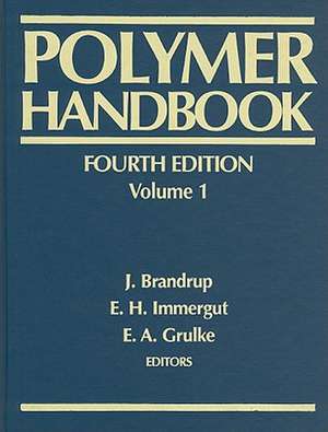 Polymer Handbook, Volume 1 de J. Brandrup