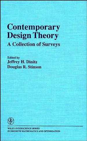 Contemporary Design Therory – Collection of Surveys de JH Dinitz