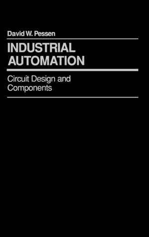 Industrial Automation de David W Pessen