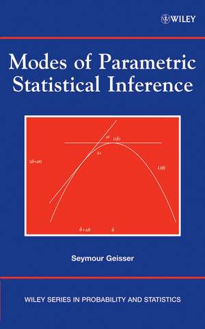 Modes of Parametric Statistical Inference de S Geisser