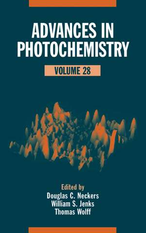 Advances in Photochemistry V28 de DC Neckers