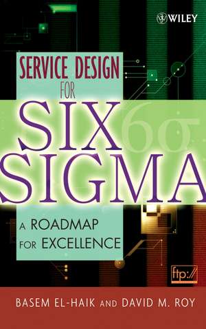 Six Sigma Service de El-Haik