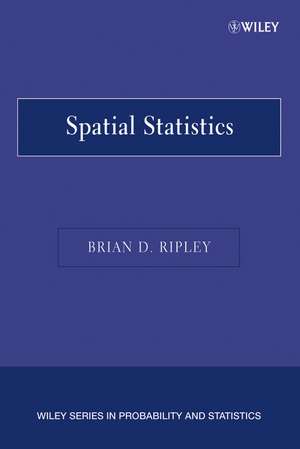 Spatial Statistics P de Ripley