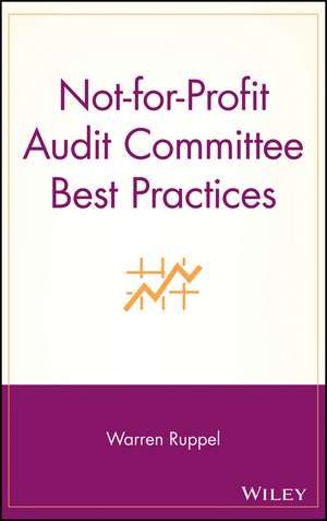 Not–for–Profit Audit Committee Best Practices de W Ruppel