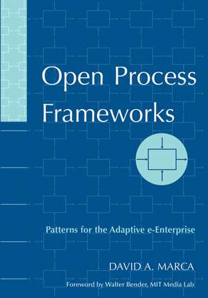 Open Process Frameworks – Patterns for the Adaptive e–Enterprise de DA Marca