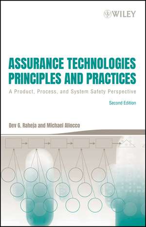 Assurance Technologies Principles and Practices – A Product, Process and System Safety Perspective 2e de DG Raheja