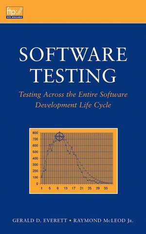 Software Testing – Testing Across the Entire Software Development Life Cycle de GD Everett