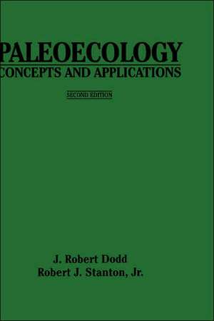 Paleoecology de J Robert Dodd