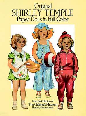 Original Shirley Temple Paper Dolls de Children's Museum (Boston)