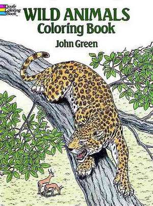 Wild Animals Coloring Book: 634 Cuts from La Vie Parisienne de John Green