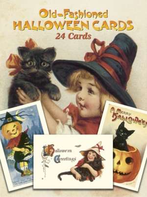 Old-Fashioned Halloween Cards: 24 Cards de Gabriella Oldham