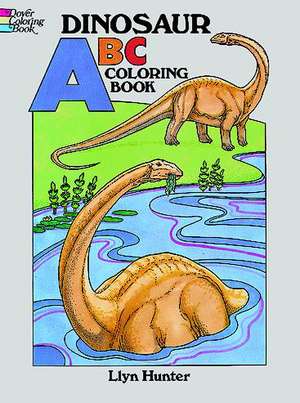 Dinosaur ABC Coloring Book de Llyn Hunter