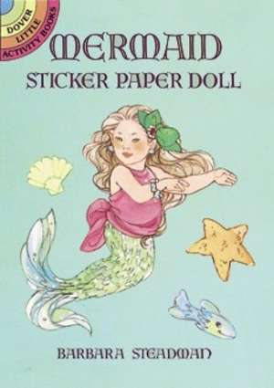 Mermaid Sticker Paper Doll de Barbara Steadman