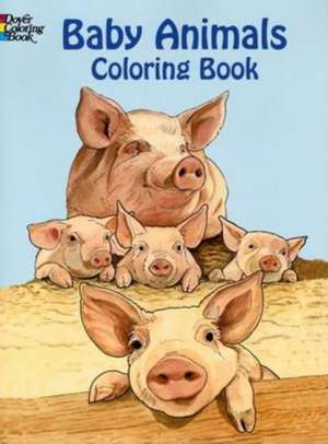 Baby Animals Coloring Book de Ruth Soffer