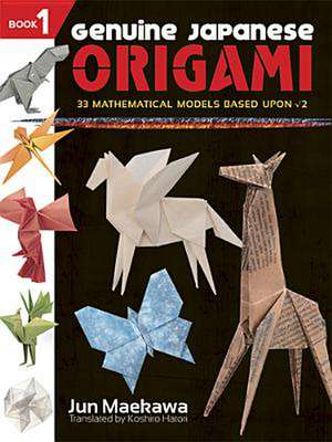 Genuine Japanese Origami, Book 1: A Year-Round Christmas Celebration de Jun Maekawa