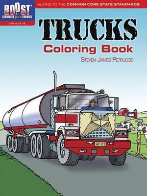 Trucks Coloring Book de Steven James Petruccio