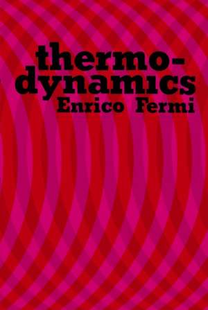 Thermodynamics de Enrico Fermi