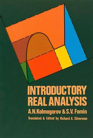 Introductory Real Analysis de A. N. Kolmogorov