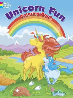 Unicorn Fun Coloring Book de John Kurtz