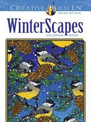 Creative Haven Winterscapes Coloring Book de Jessica Mazurkiewicz